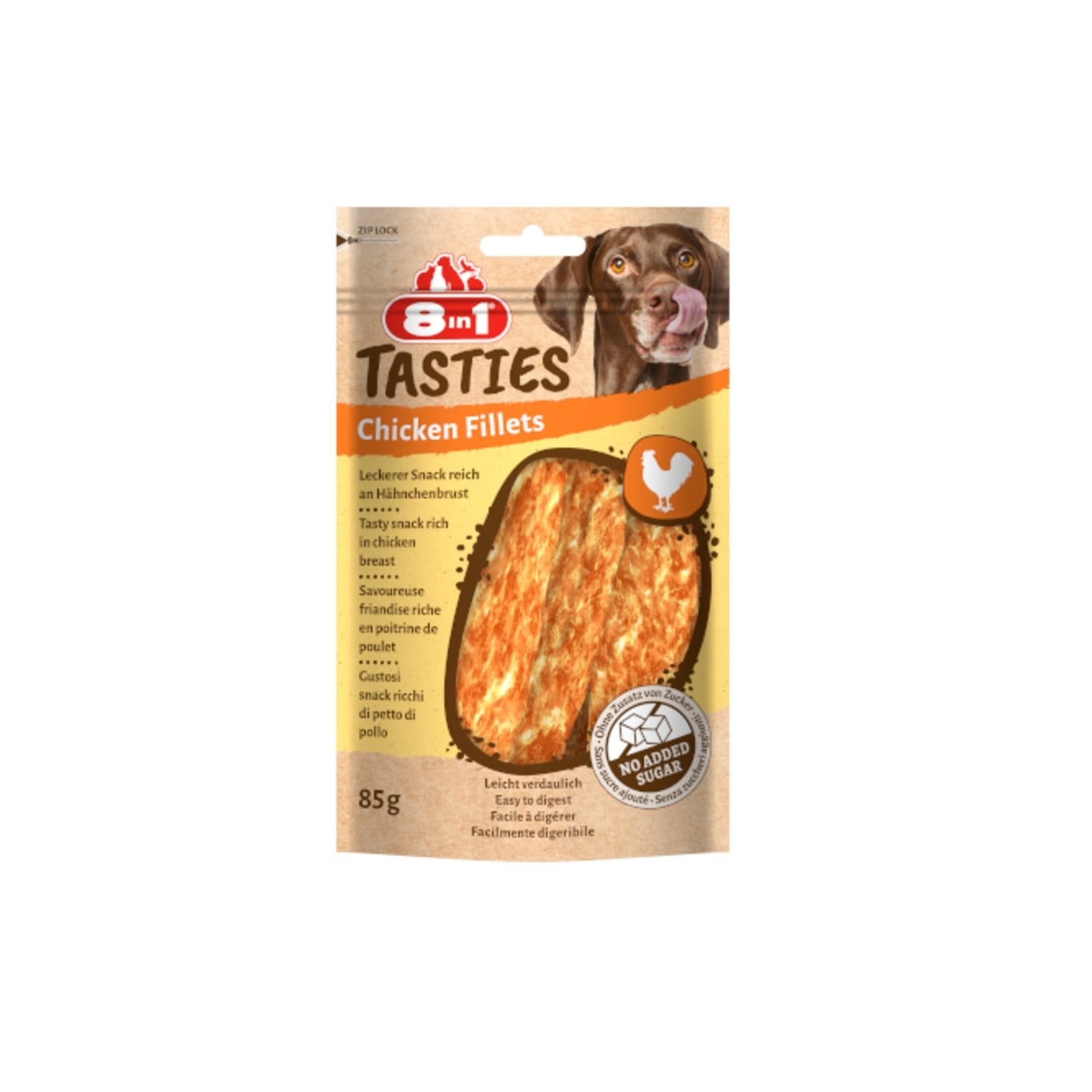 8in1 Chicken Fillets Tavuklu Fileto Köpek Ödül Maması 85gr