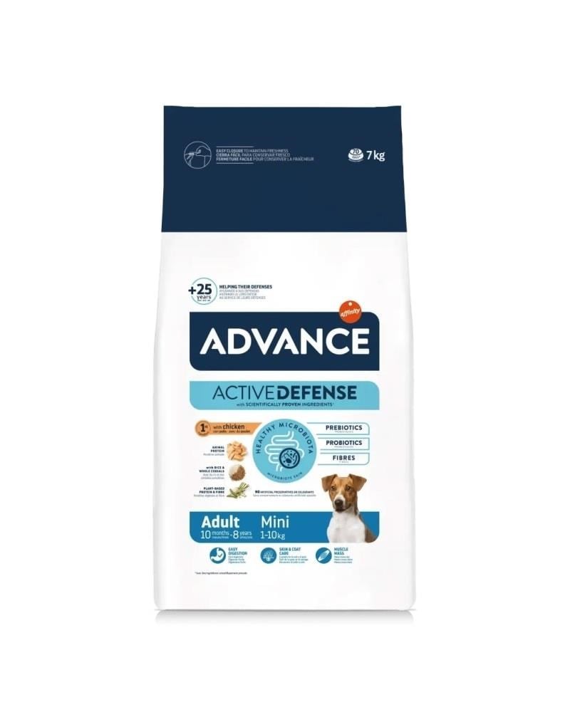 Advance Mini Tavuklu Küçük Irk Yetişkin Köpek Maması 7 Kg