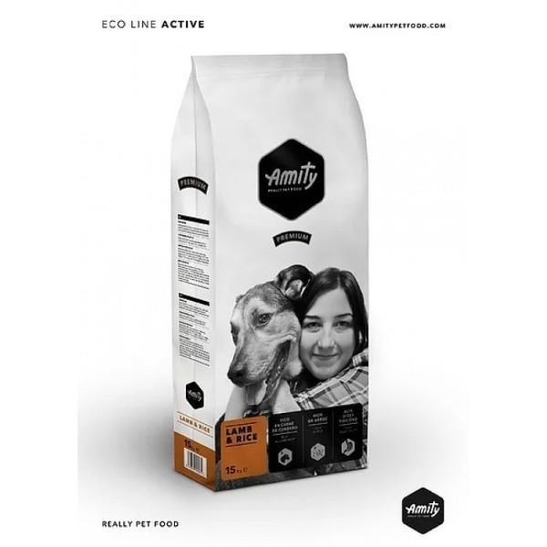 Amity Premium Lamb & Rice Kuzu Etli ve Pirinçli Yetişkin Köpek Maması 15 Kg