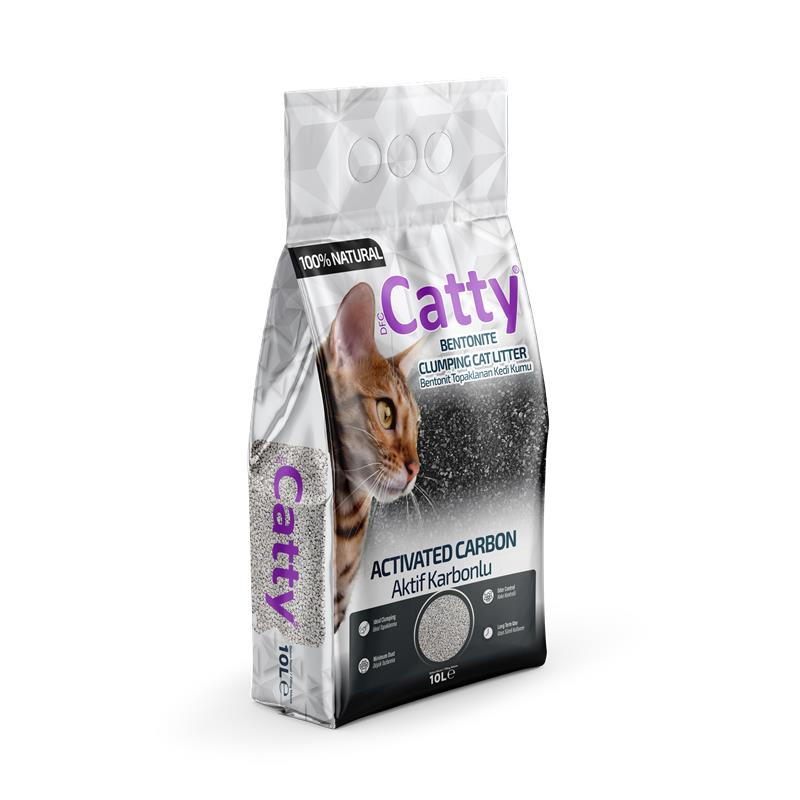 Catty Aktif Karbonlu Kedi Kumu 10 Lt