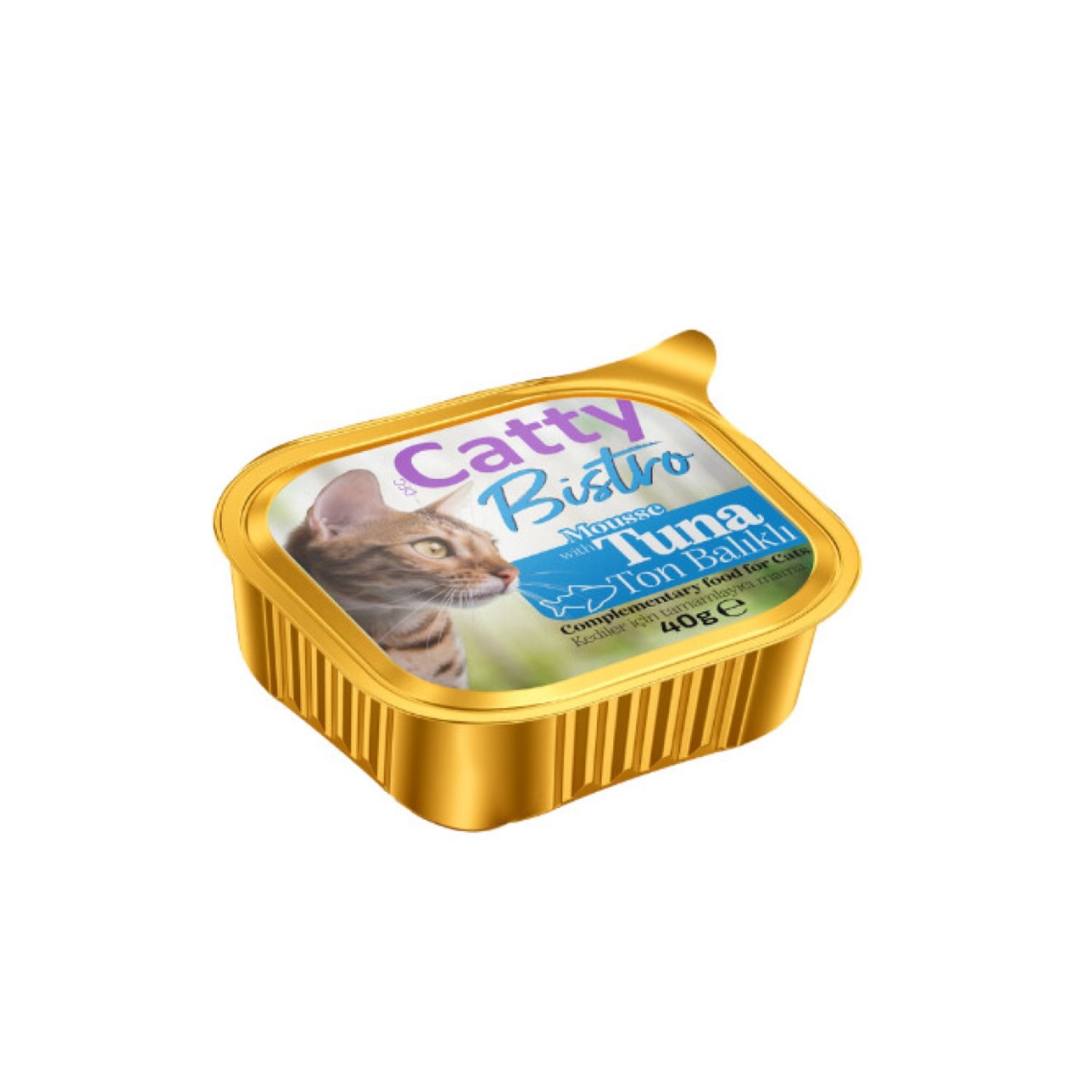 Catty Bistro Mousse Ton Balıklı Kedi Konservesi 40 Gr