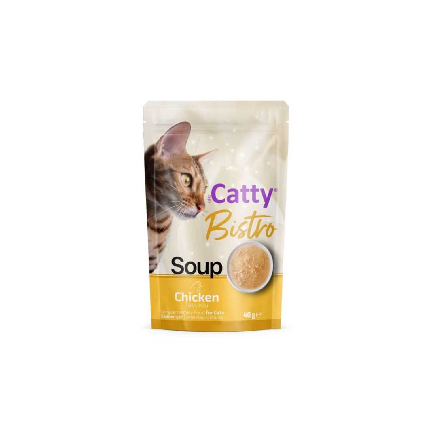 Catty Bistro Tavuklu Kedi Çorbası 40 Gr