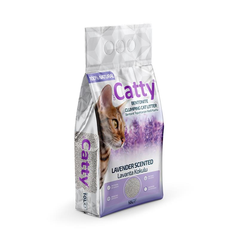 Catty Lavanta Kokulu Kedi Kumu 10 Lt