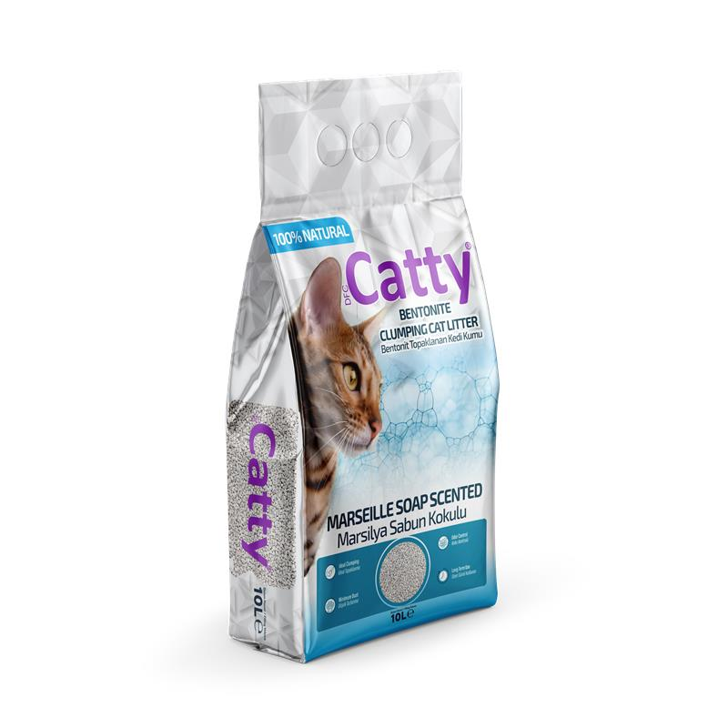 Catty Marsilya Sabun Kokulu Kedi Kumu 10 Lt