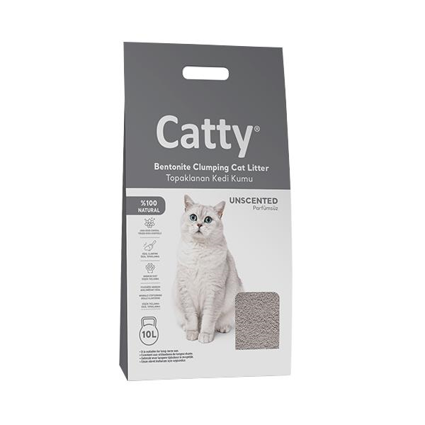 Catty Parfümsüz Kedi Kumu 10 Lt