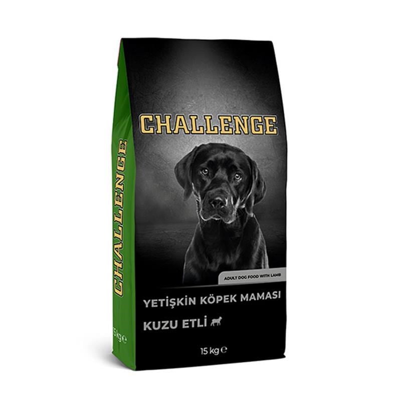 Challenge Kuzu Etli Yetişkin Köpek Maması 15 Kg