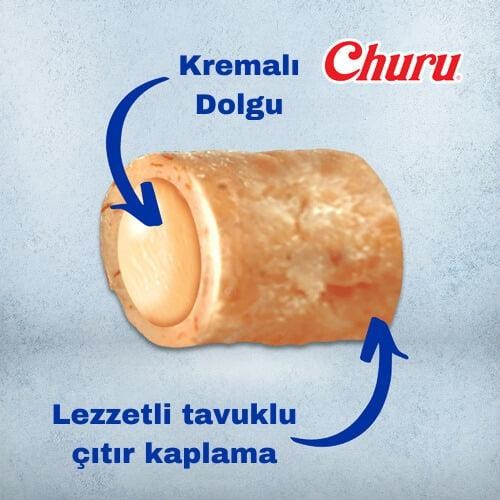 CIAO Churu Bites Tavuk Sargılı ve Ton Balıklı Kedi Ödül Maması 10gr (3'lü)