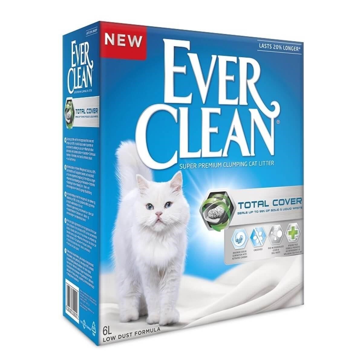 Ever Clean Total Cover Koku Önleyici Kedi Kumu 6 Lt