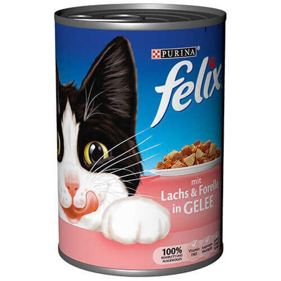 Felix Somonlu Konserve Kedi Mamasi 400 gr