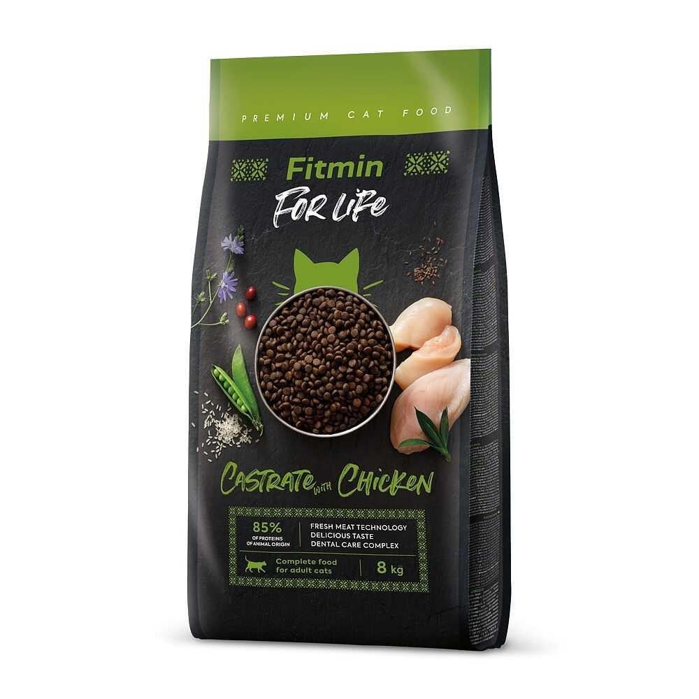Fitmin For Life Castrate Chicken Kısır Kedi Maması 1,8 Kg