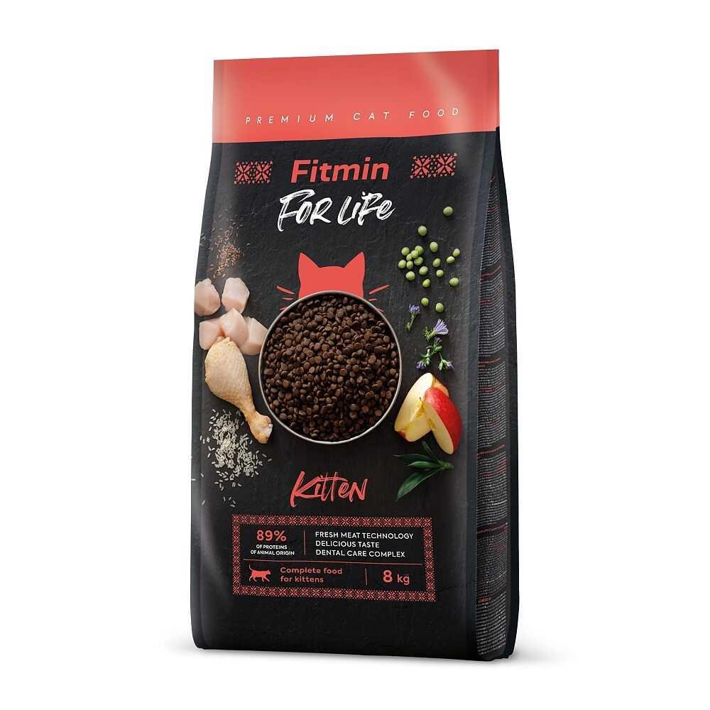Fitmin For Life Kitten Taze Tavuk Etli Yavru Kedi Maması 1,8 Kg