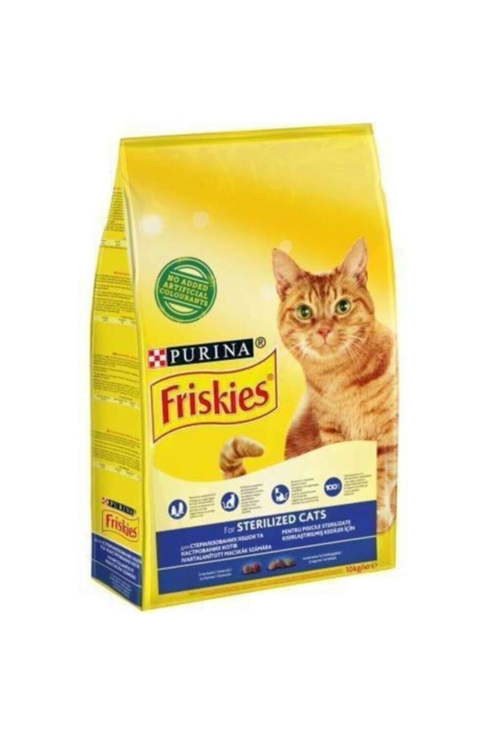 Friskies Somonlu ve Sebzeli Kısırlaştırılmış Kedi Maması 10 Kg