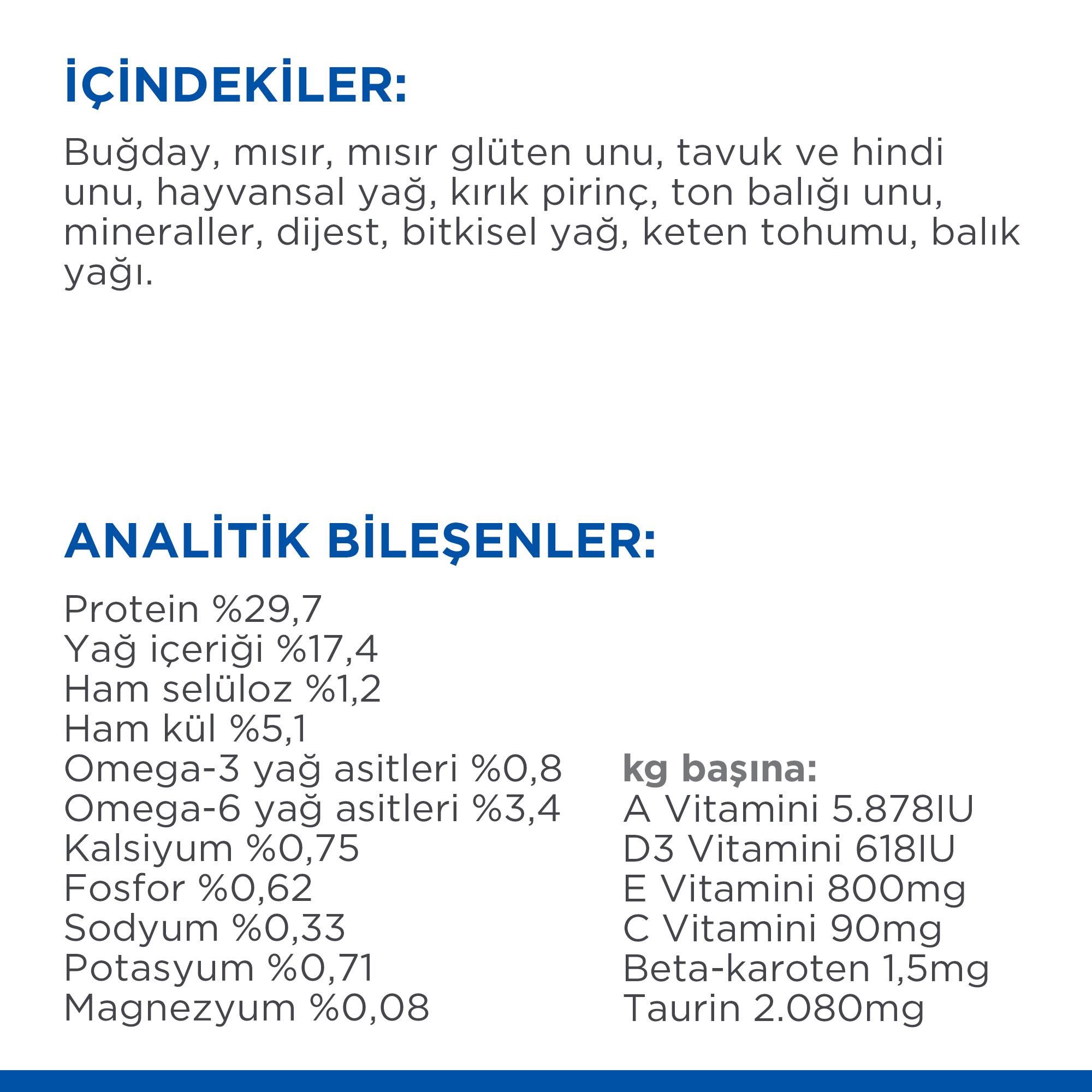 Hill's SCIENCE PLAN +7 Tuna Balıklı Yaşlı Kedi Maması 1,5 Kg