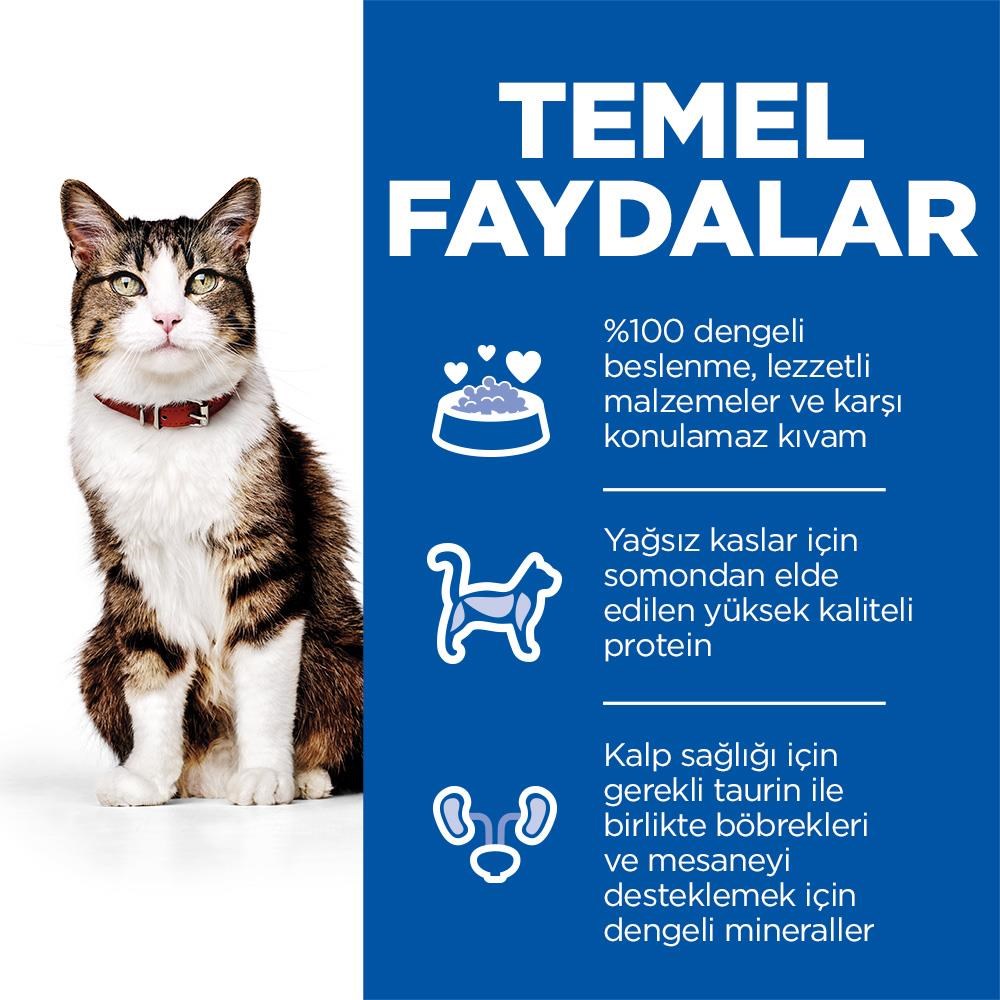 Hill's SCIENCE PLAN Culinary Creations Somonlu ve Havuçlu Yetişkin Kedi Maması 1,5 Kg