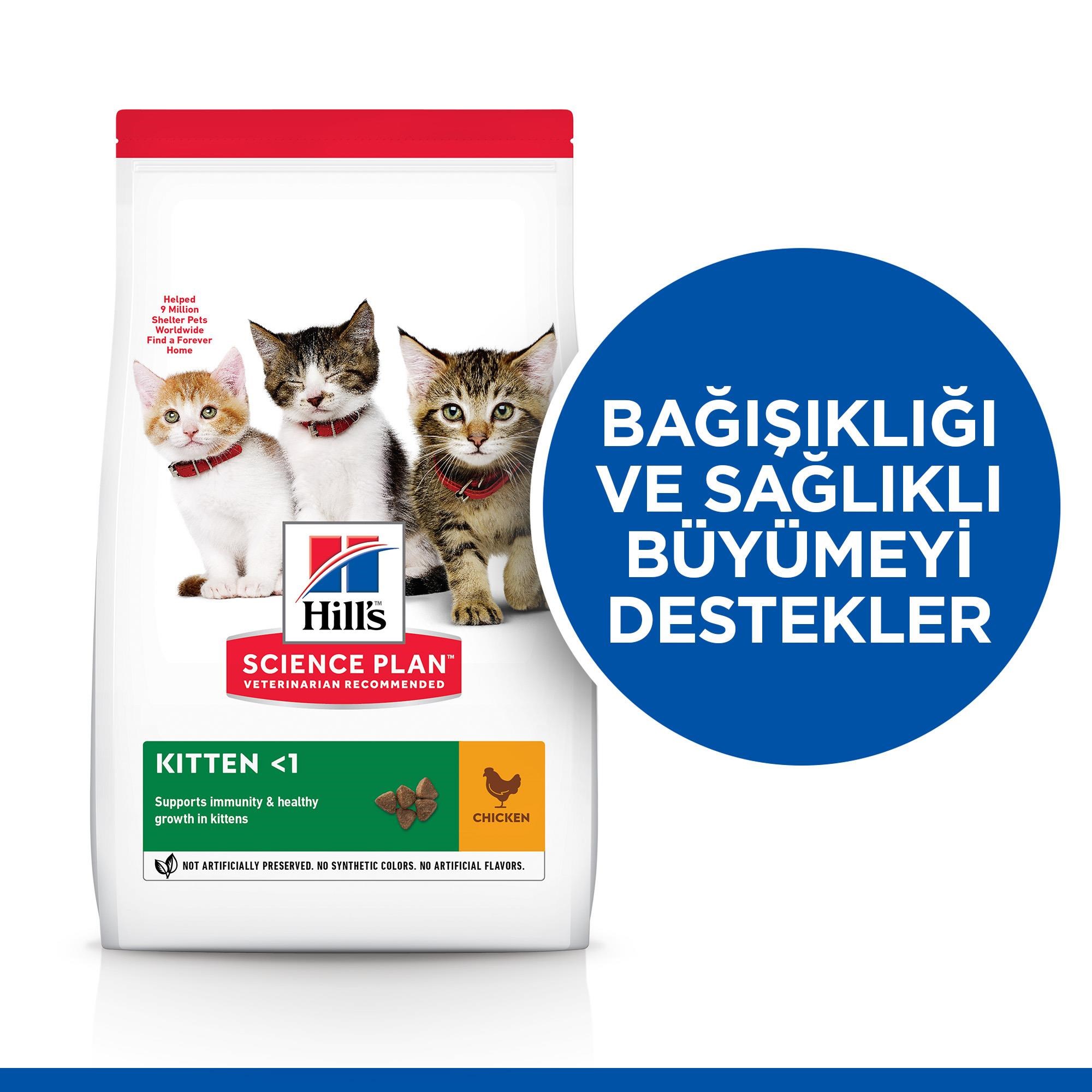 Hill's SCIENCE PLAN Kitten Tavuklu Yavru Kedi Maması 1,5 Kg