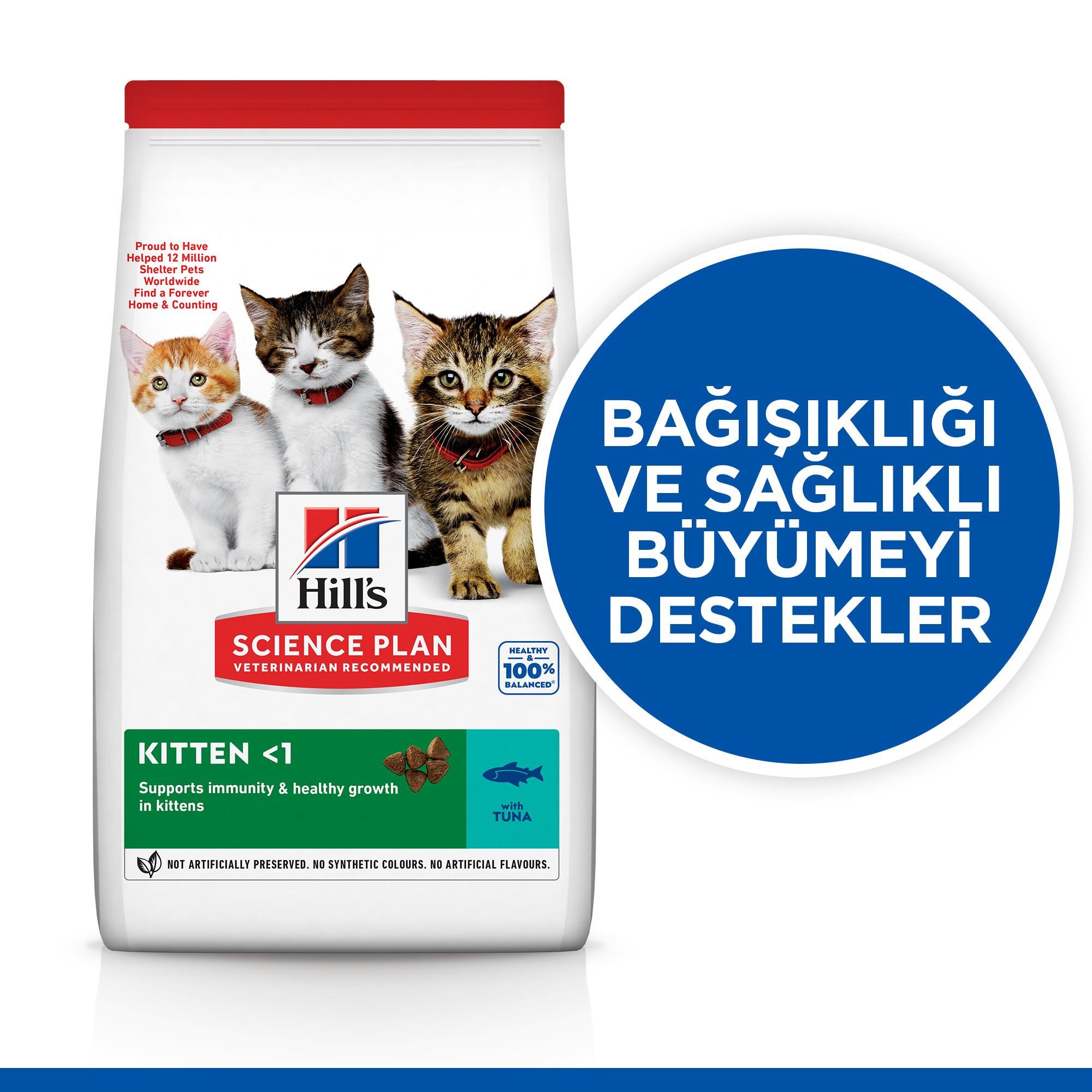 Hill's SCIENCE PLAN Kitten Ton Balıklı Yavru Kedi Maması 7 Kg