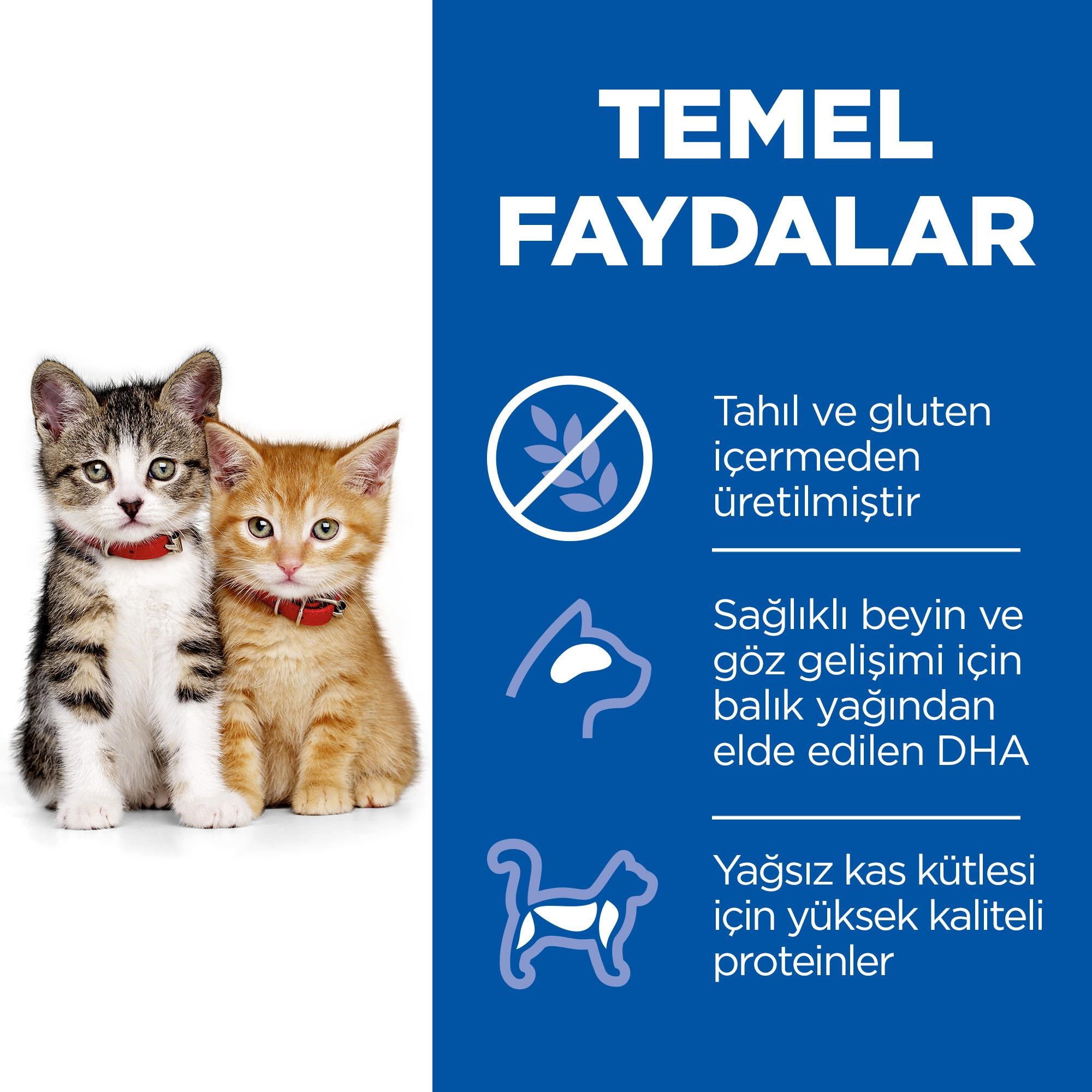 Hill's SCIENCE PLAN No Grain Tavuklu Tahılsız Yavru Kedi Maması 1,5 Kg