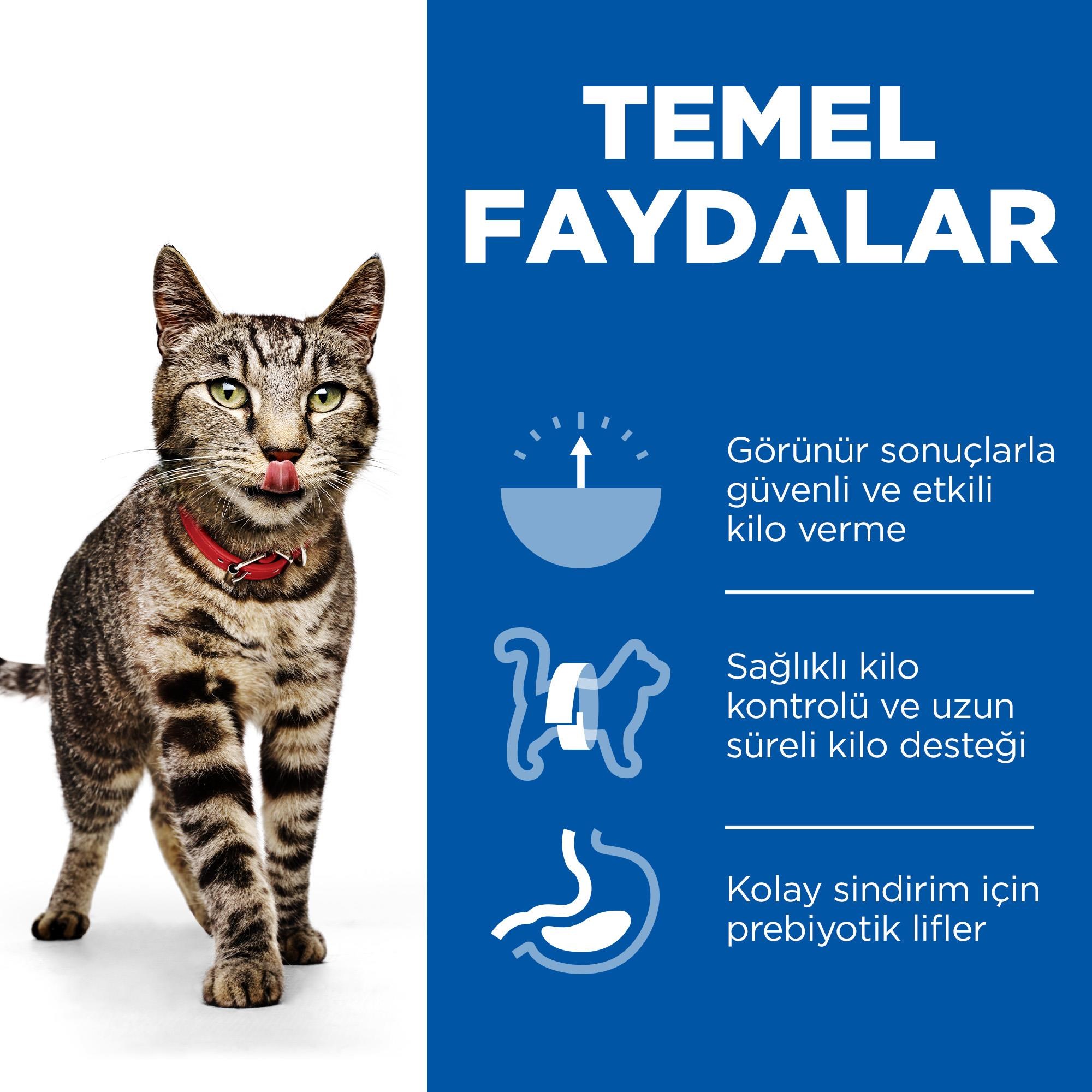 Hill's SCIENCE PLAN Perfect Weight Yetişkin Tavuklu Kedi Maması 2,5 Kg