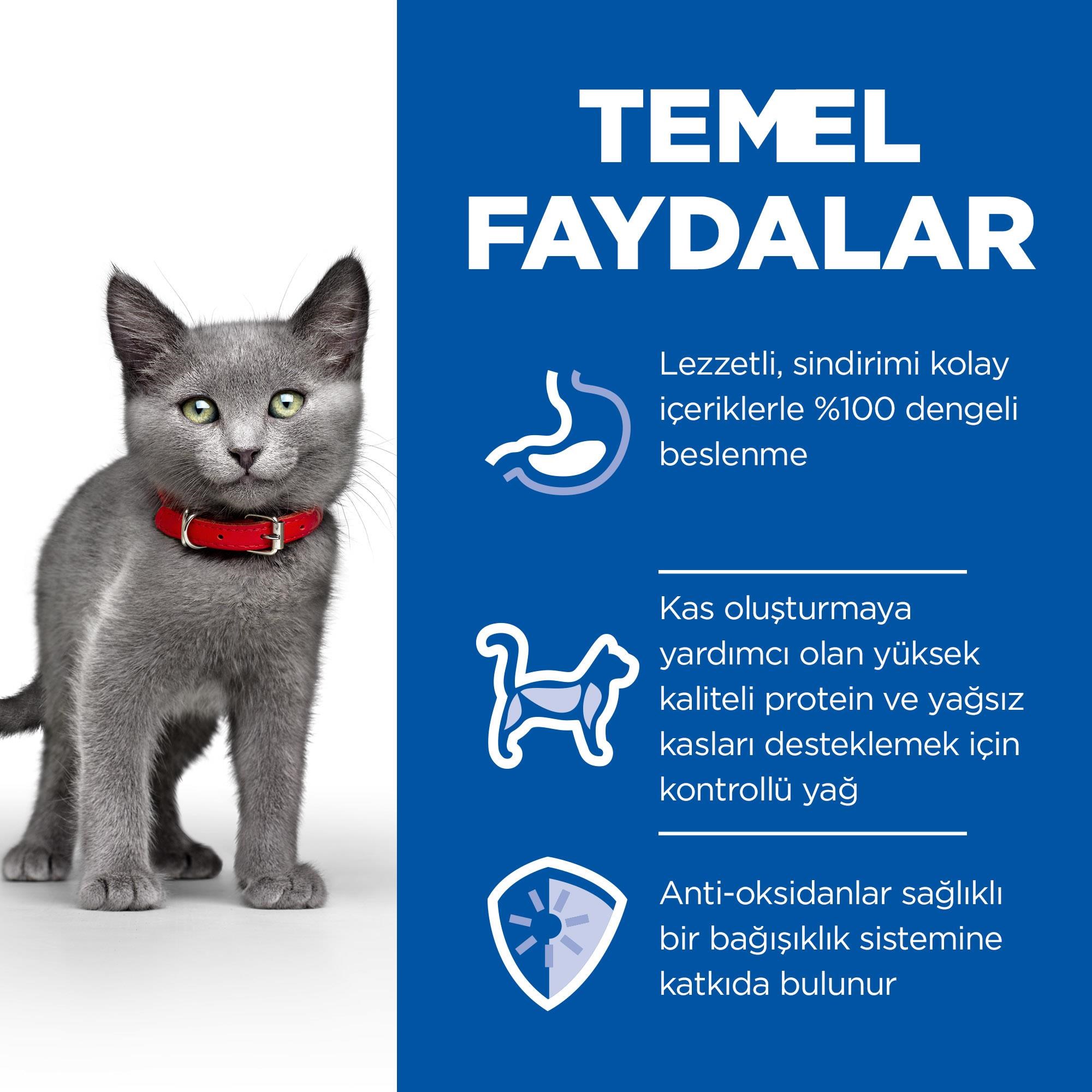 Hill's SCIENCE PLAN Sterilised Kitten Tavuklu Yavru Kedi Maması 3 Kg