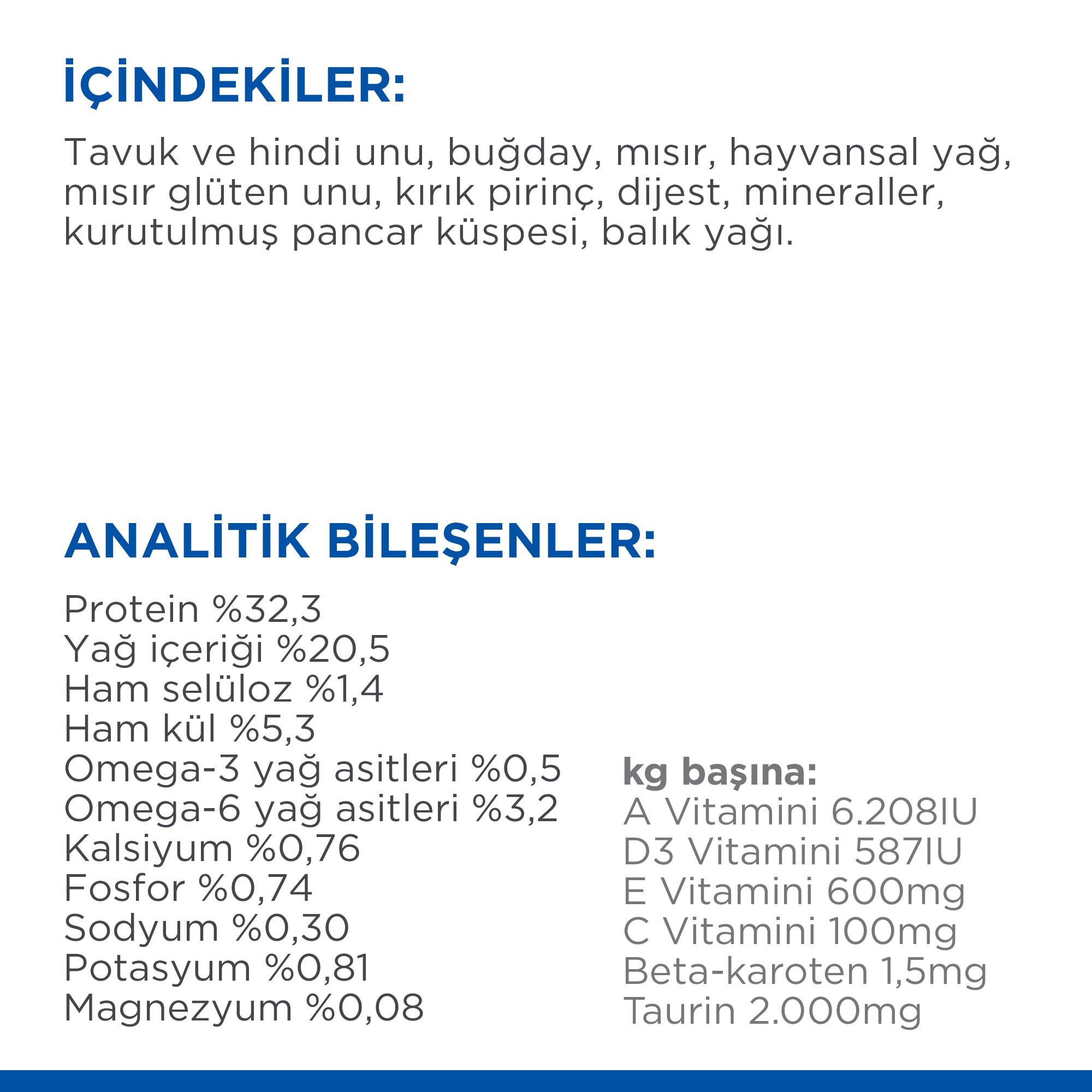 Hill's SCIENCE PLAN Yetişkin Tavuklu Kedi Maması 1,5 Kg