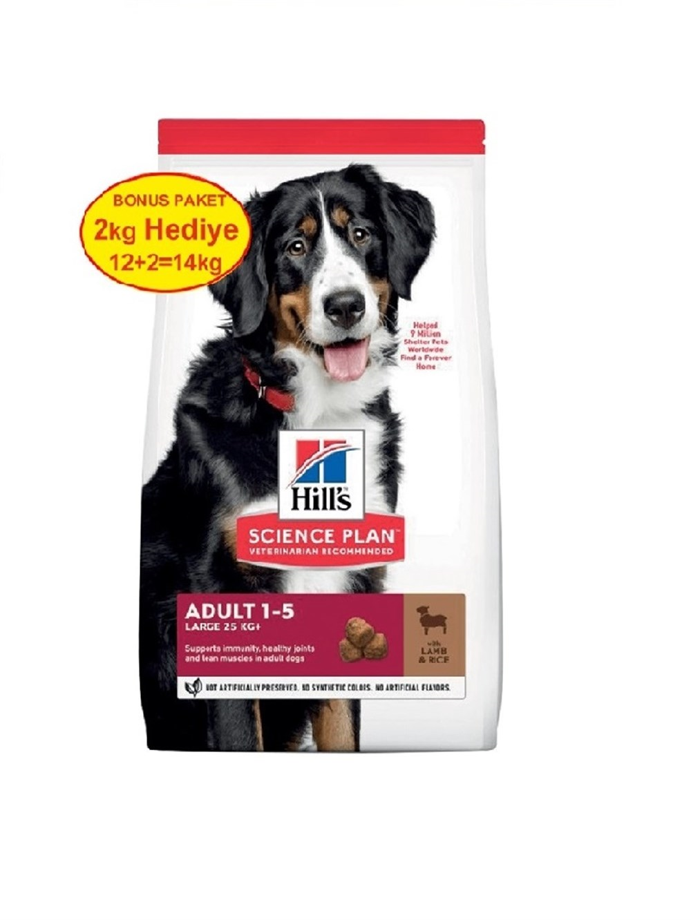 Hills SP Kuzu Etli Büyük Irk Yetişkin Köpek Maması 14 Kg