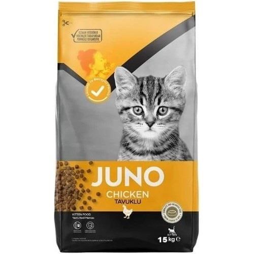 Juno Tavuklu Yavru Kedi Maması 15 Kg
