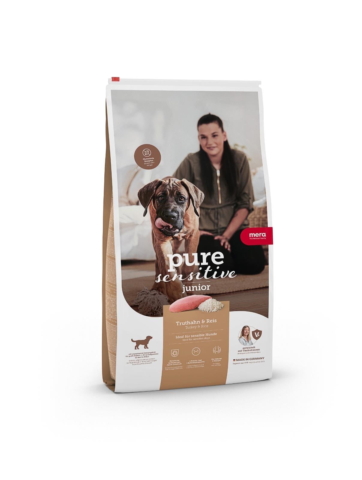 Mera Pure Sensitive Junior Hindili Yavru Köpek Maması 4 Kg