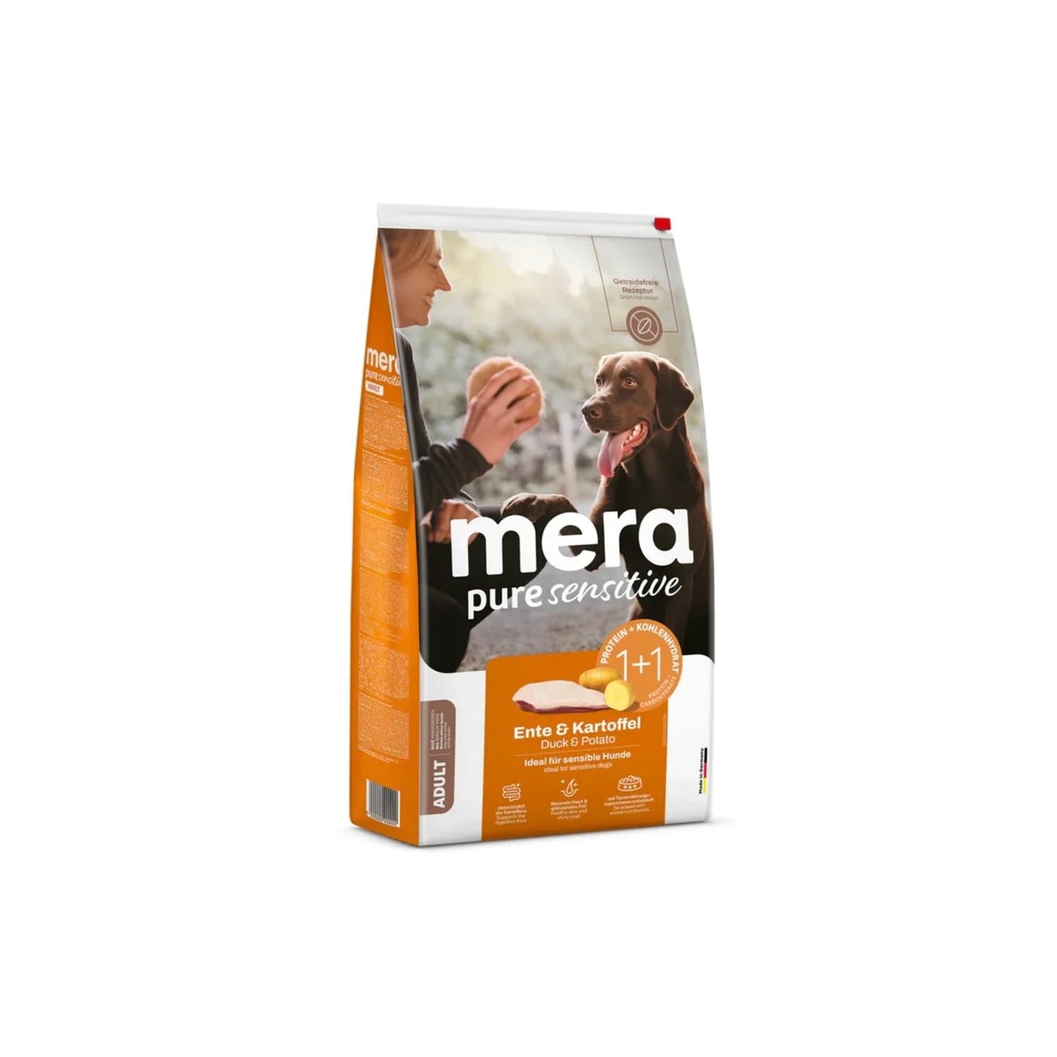 Mera Pure Sensitive Tahılsız Ördekli Yetişkin Köpek Maması 12,5 kg