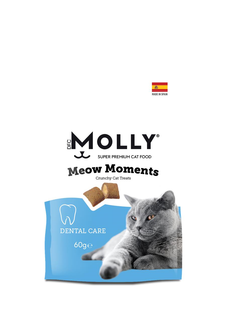 Molly Meow Moments Ağız ve Diş Sağlığı Kedi Ödül Maması (Dental Care) 60 Gr
