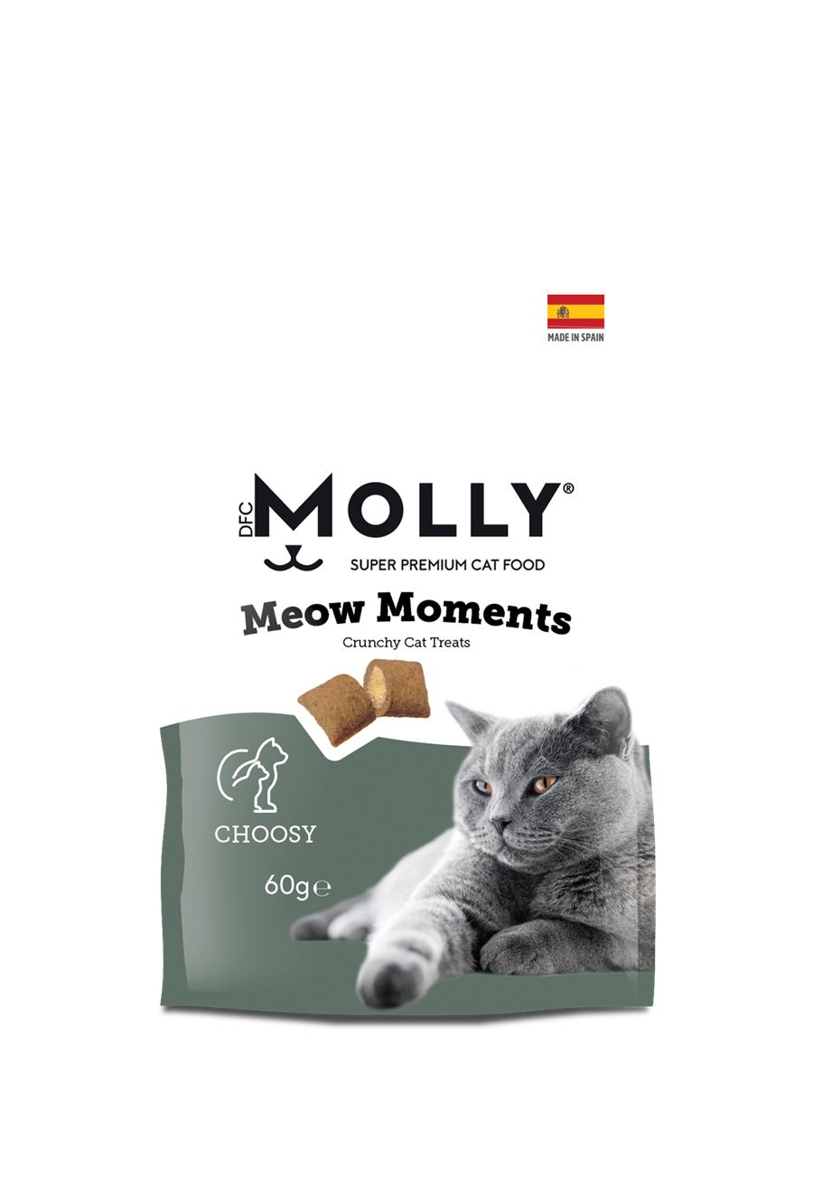 Molly Meow Moments Seçici Kediler İçin Kedi Ödül Maması (Choosy) 60 Gr