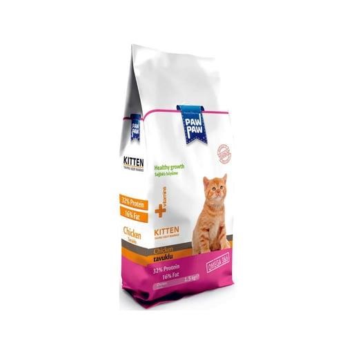 Paw Paw Yavru Kedi Maması - Tavuklu 15 Kg