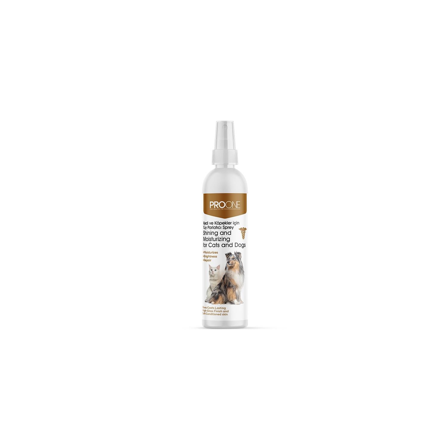 Pro One Kedi ve Köpekler İçin Tüy Parlatıcı Sprey 100 Ml