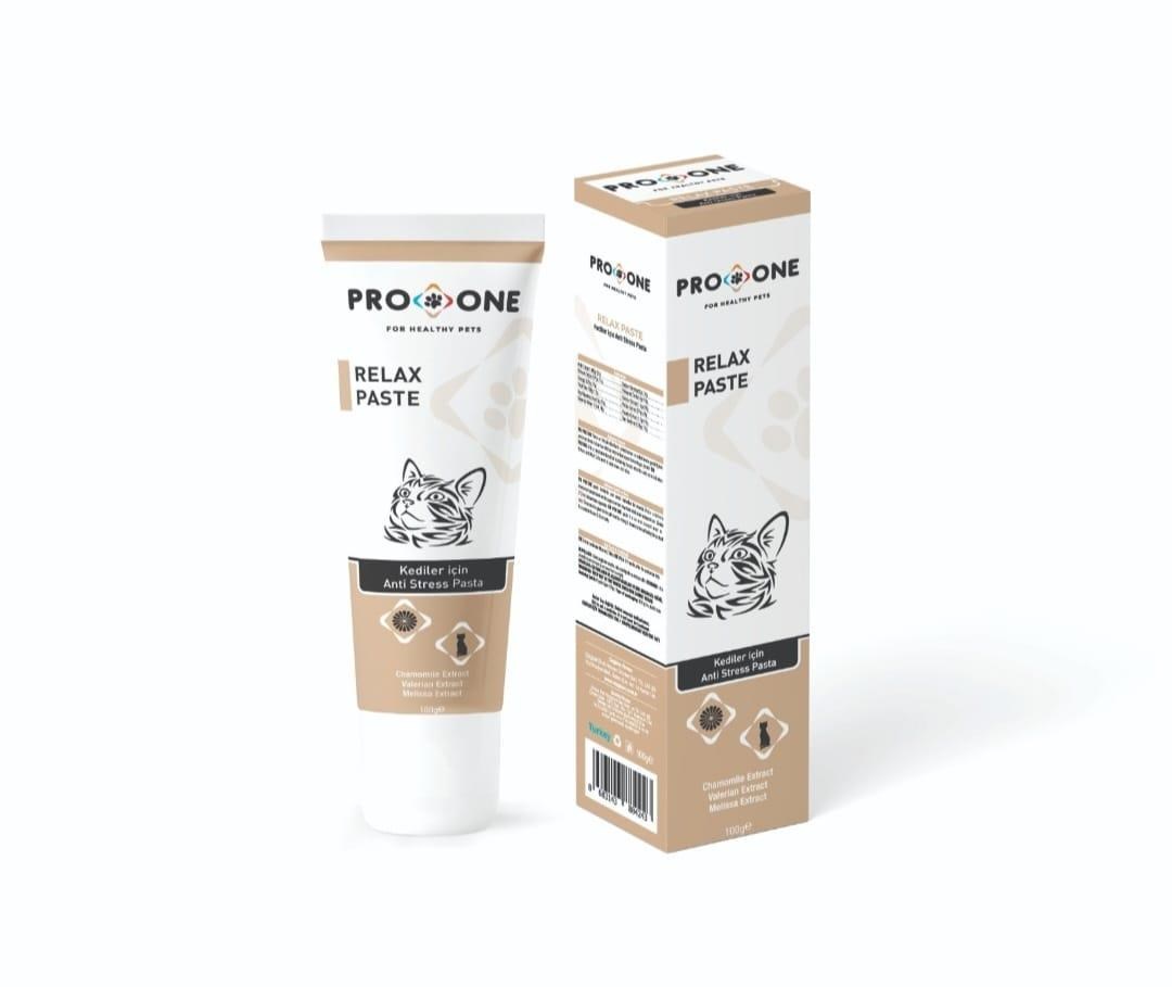 Pro One Relax Paste Kediler İçin Anti-Stres Pasta 100 Gr