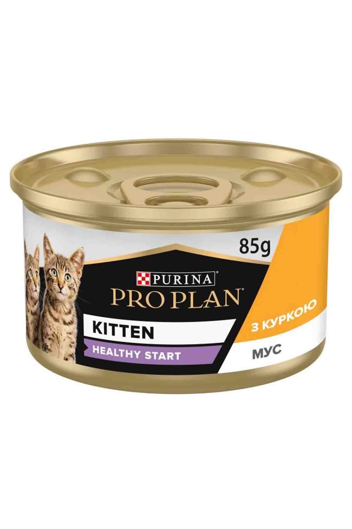 Pro Plan Kitten Tavuklu Yavru Kedi Konservesi 85 Gr (24 Adet)