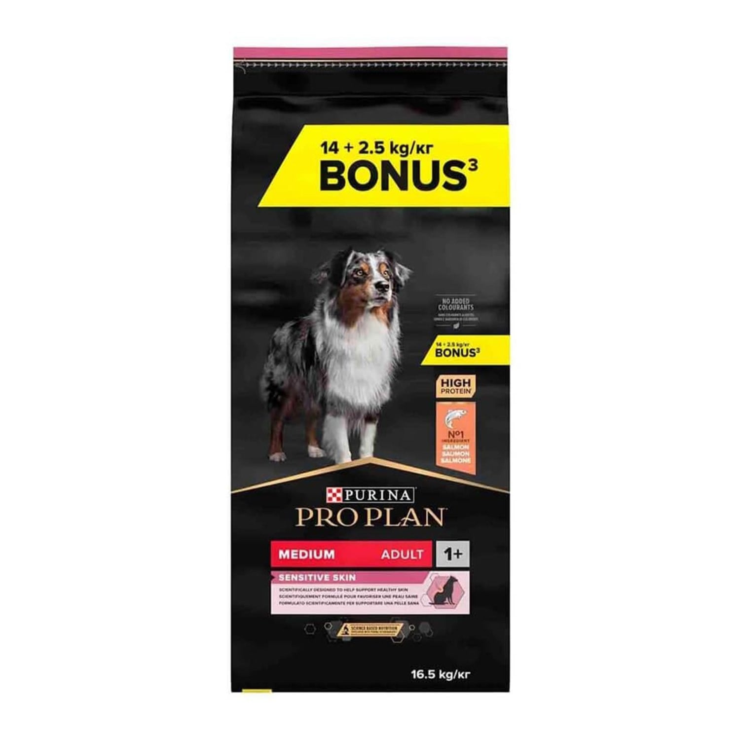 Pro Plan Medium Adult Somonlu Yetişkin Köpek Maması 14+2,5 Kg