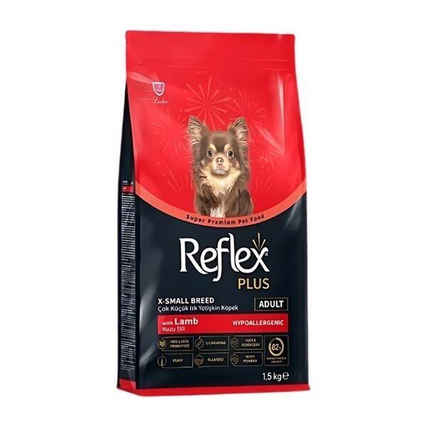 Reflex Plus Hipoalerjenik Kuzulu Çok Küçük Irk Yetişkin Köpek Maması 1,5 Kg