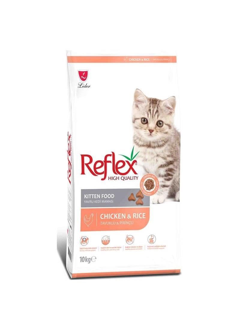 Reflex Tavuklu Yavru Kedi Maması 10 Kg