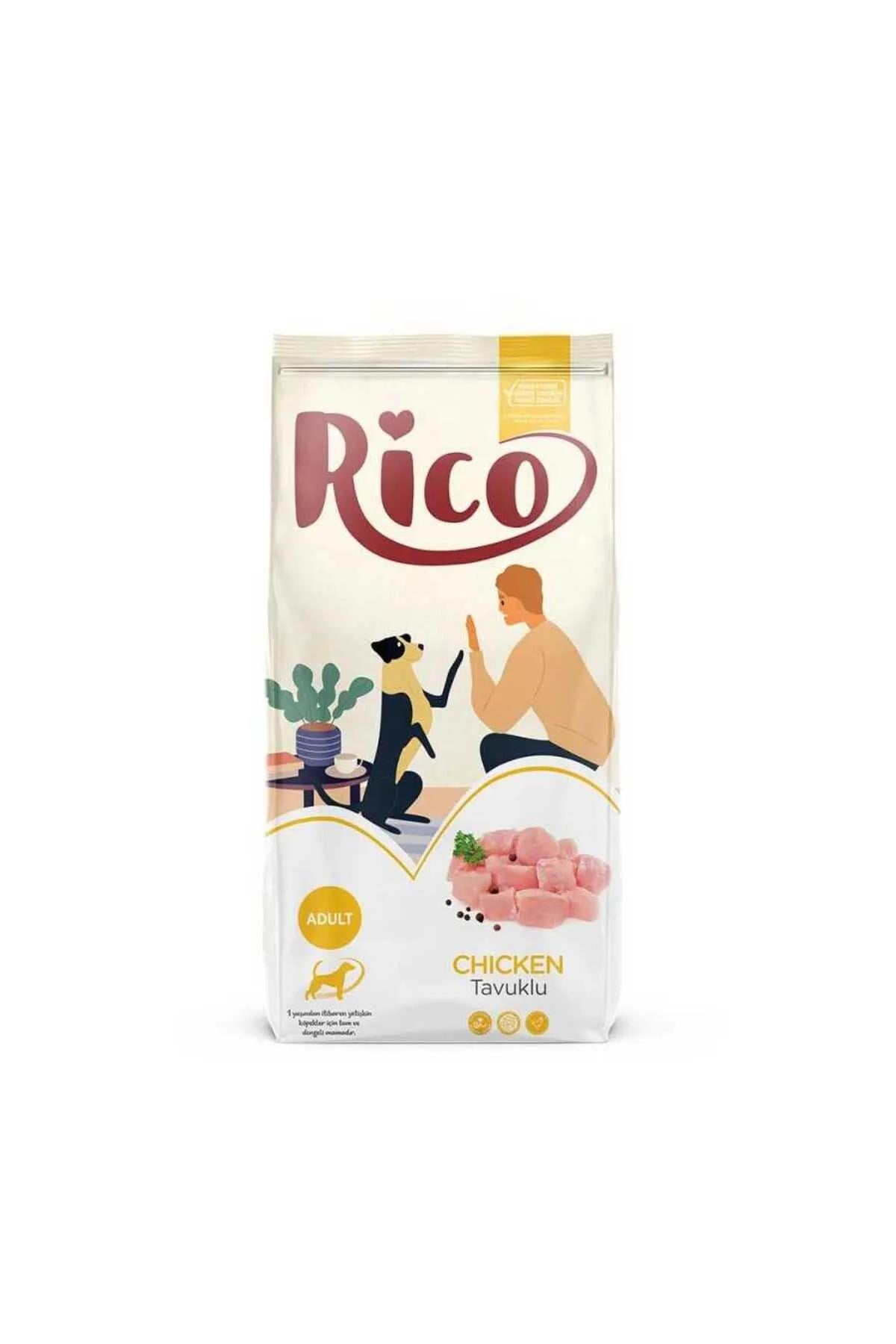 Rico Tavuklu Yetişkin Köpek Maması 3 Kg