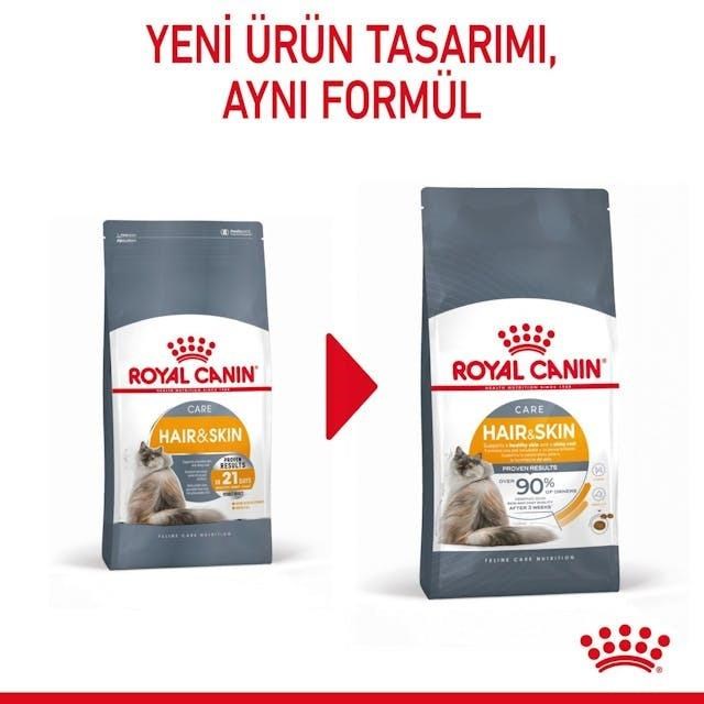 Royal Canin Hair & Skin Care Yetişkin Kedi Maması 2 Kg