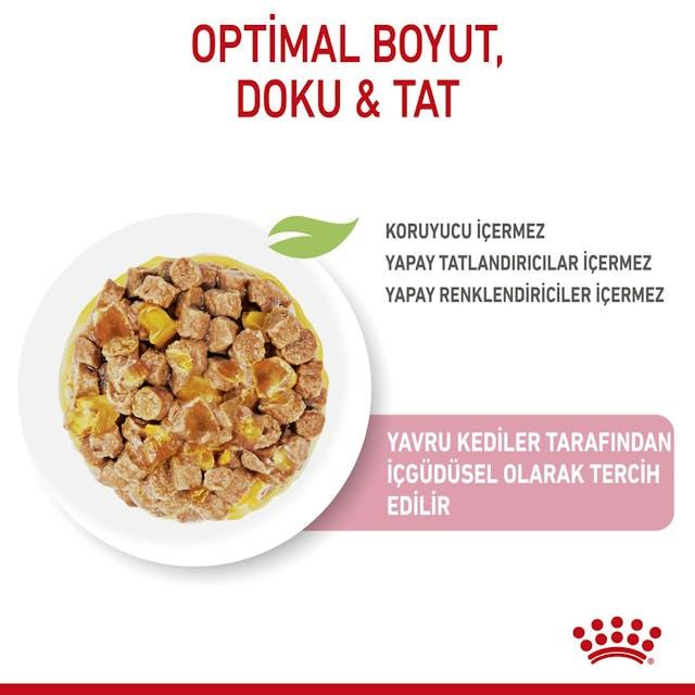 Royal Canin Kitten Jelly Yaş Yavru Kedi Maması 85 gr (12 adet)