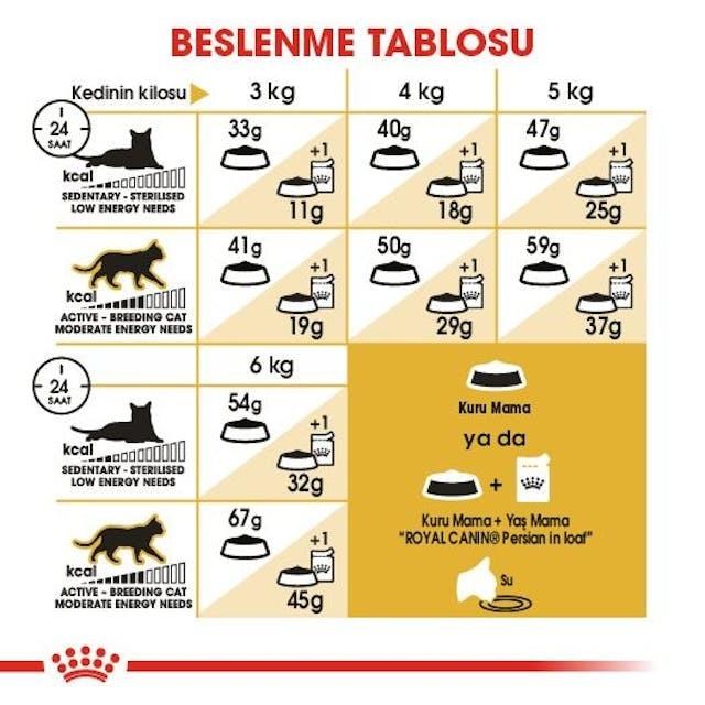 Royal Canin Persian Adult Yetişkin Kedi Maması 2 Kg