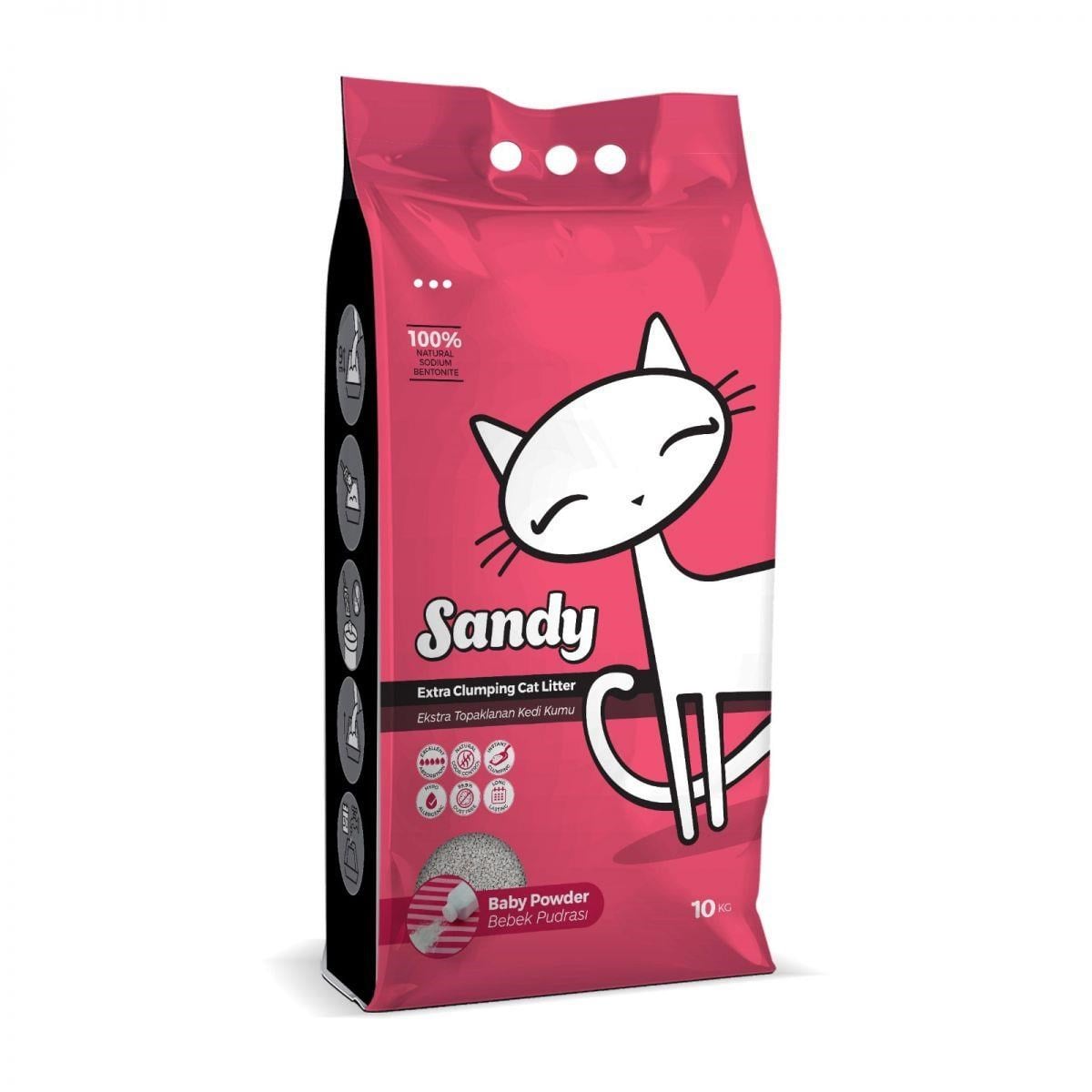 Sandy Baby Powder Kedi Kumu 10 Kg