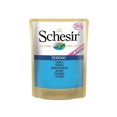 Schesir Kitten Tuna Pouch Ton Balıklı Yavru Kedi Konservesi 100 Gr