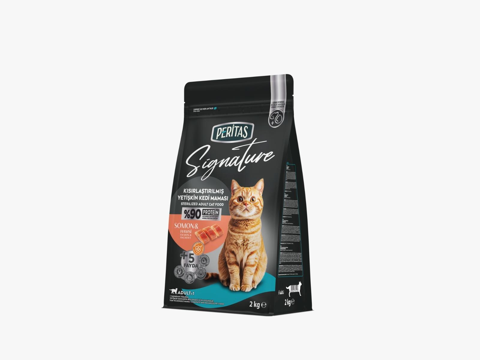 Signature Somonlu Kısırlaştırılmış Yetişkin Kedi Maması 2 kg