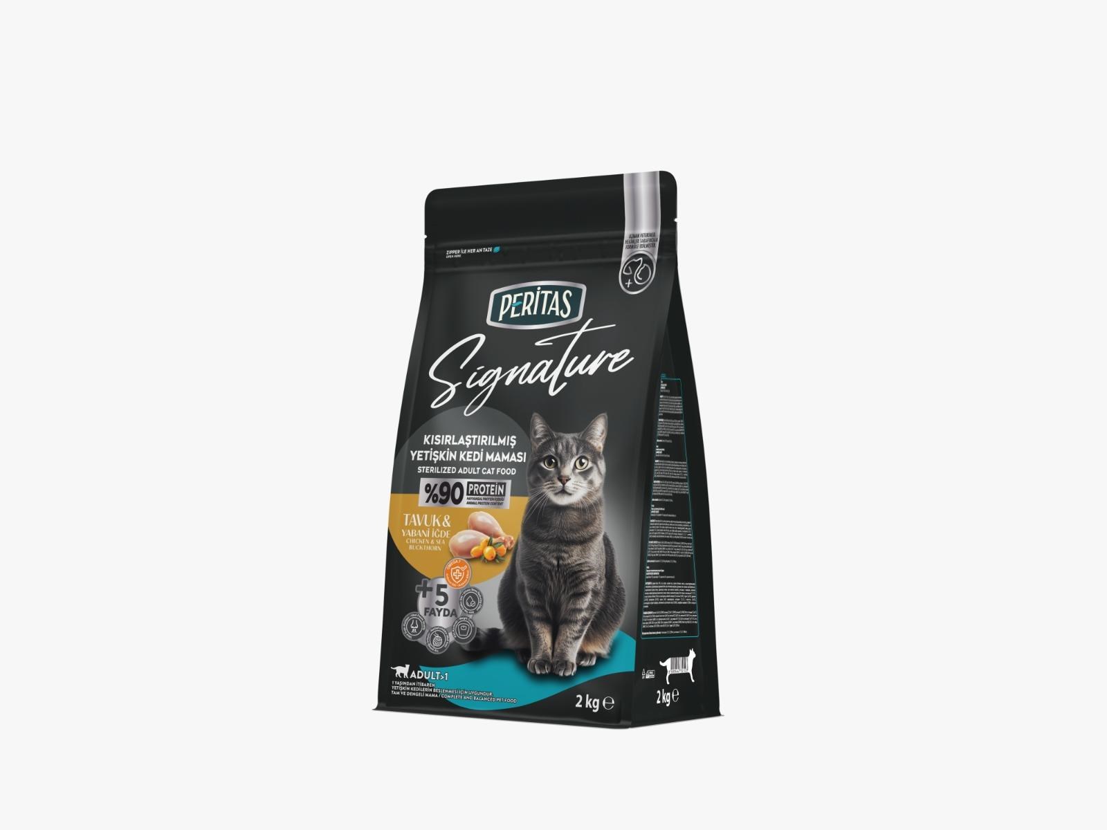 Signature Tavuklu Kısırlaştırılmış Yetişkin Kedi Maması 2 kg