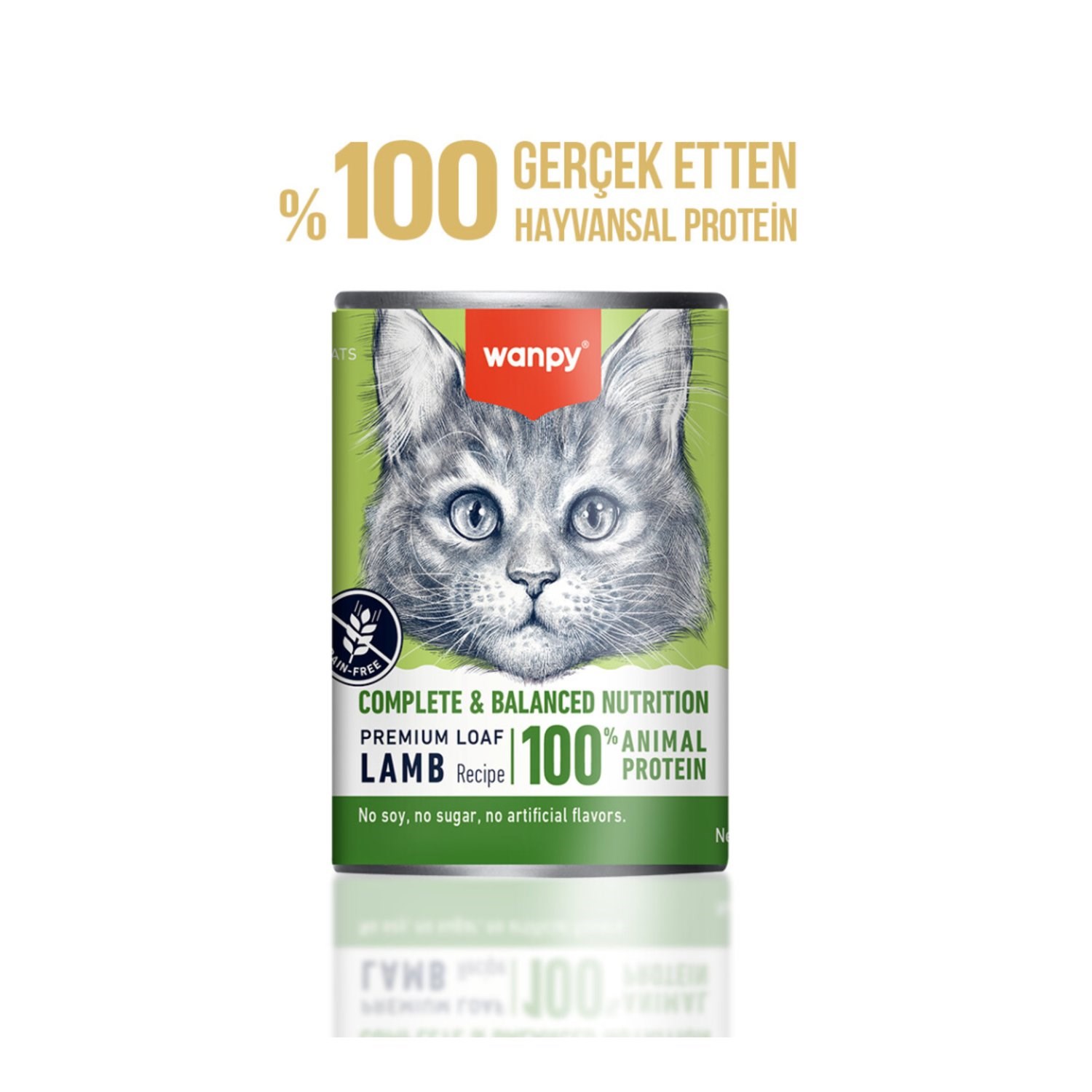 Wanpy Kuzulu Ezme Kedi Konservesi 375 Gr