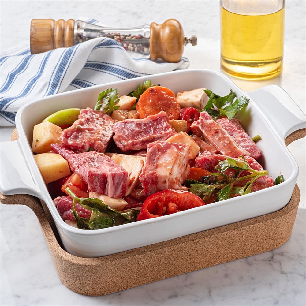 Fırınlık Sebzeli Kaburga