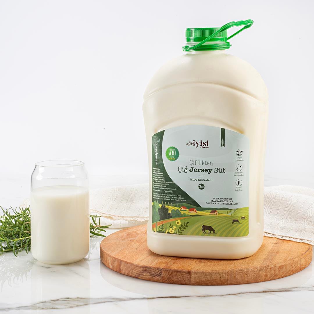 Jersey Çiğ Süt 