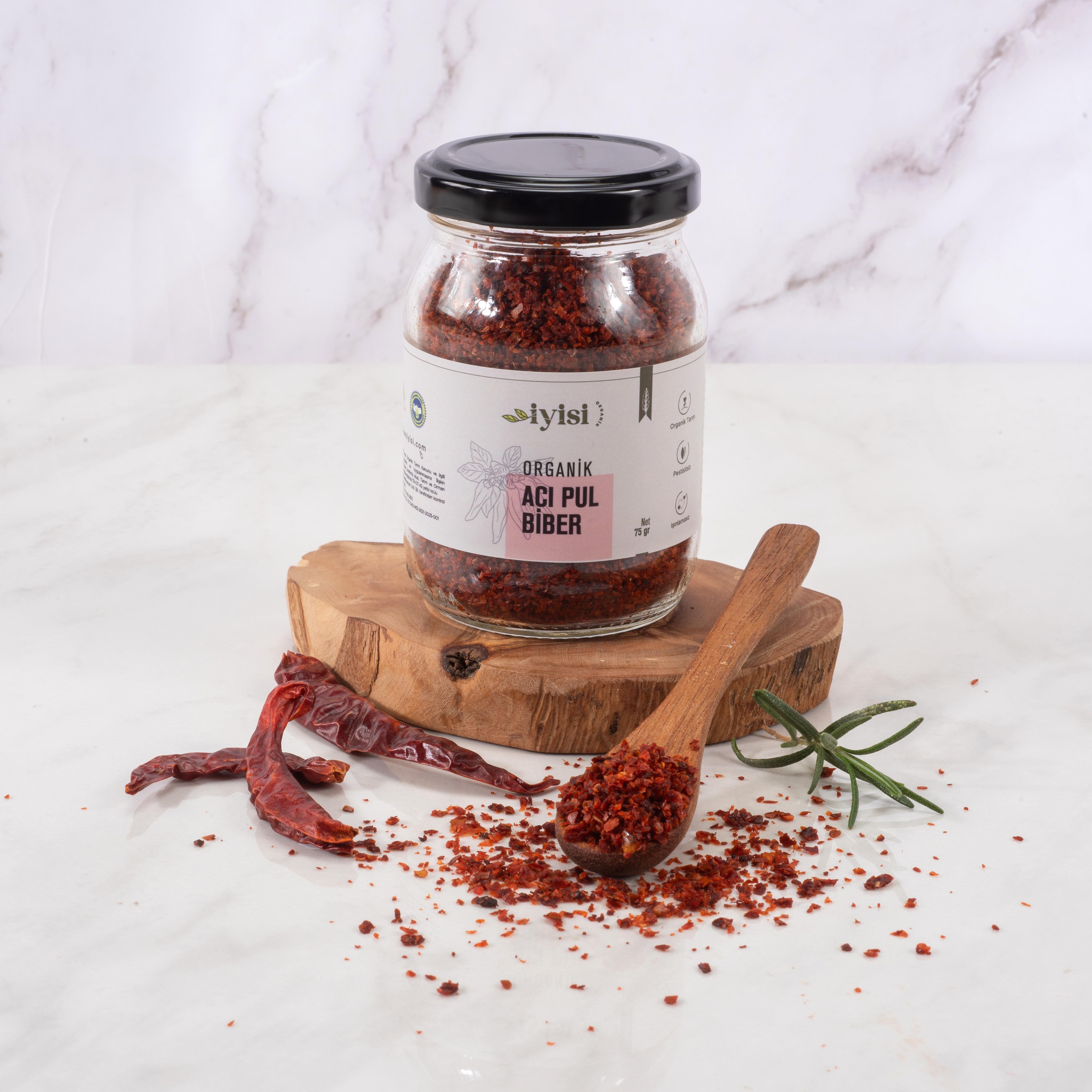 Organik Acı Pul Biber