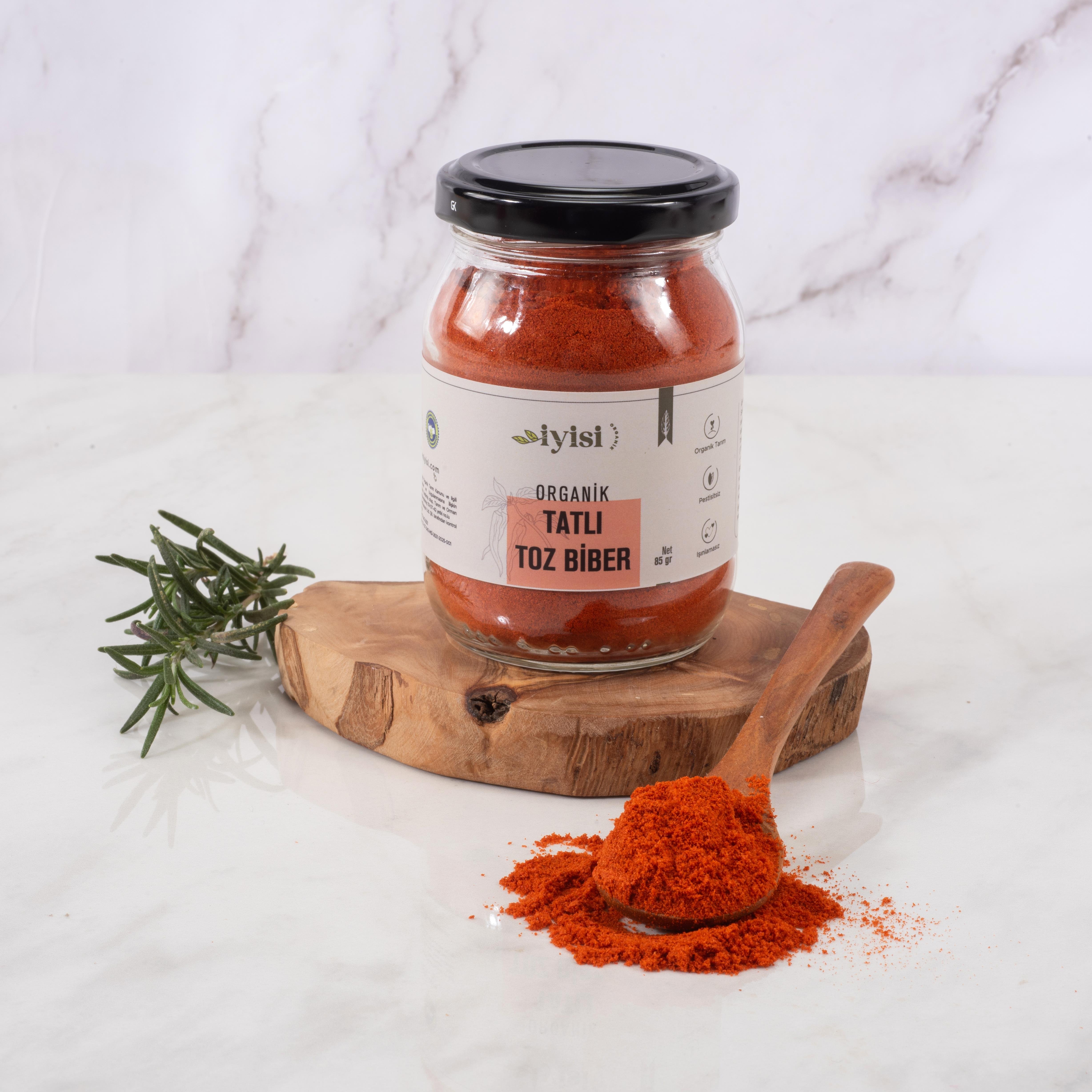 Organik Tatlı Toz Biber